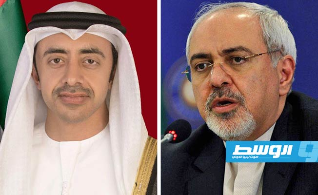 اتصال نادر بين وزيري خارجية الإمارات وإيران لمناقشة «تحديات» كوفيد-19