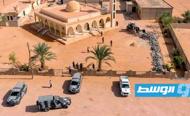 إزالة تعديات في حرم مسجدين بمنطقة زمزم