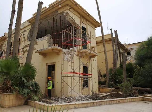 الحكومة الموقتة تدرس صيانة قصر المنار وإنشاء حديقة في بنغازي