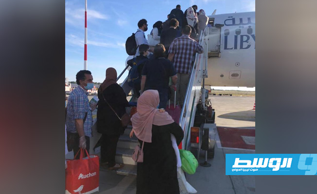 العالقون في إيطاليا يعودون إلى ليبيا بعد قضاء فترة الحجر الصحي