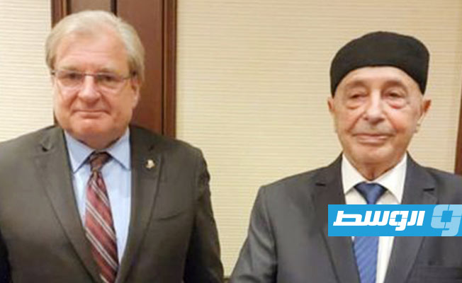 نورلاند يؤكد لعقيلة صالح التزام الولايات المتحدة بدعم «آلية بقيادة ليبيا» لإدارة عائدات النفط