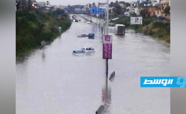 بالصور.. هطول أمطار غزيرة على طرابلس وضواحيها