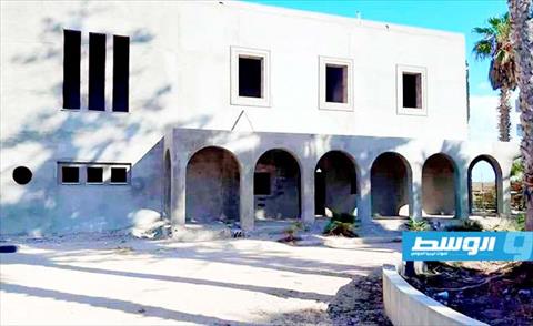قصر الملك إدريس يتحول لمكتبة وطنية في مدينة درنة (فيسبوك)