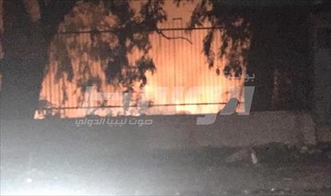 مسؤول الأمن في «البوسكو» يكشف سبب حريق منتزه بنغازي