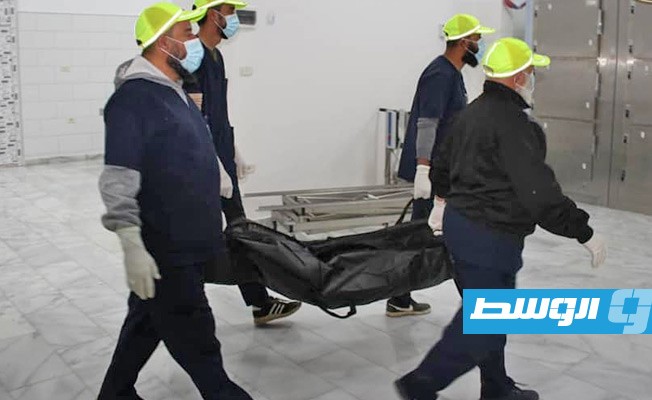 انتشال جثة مجهولة الهوية من منطقة خلة الفرجان جنوب طرابلس