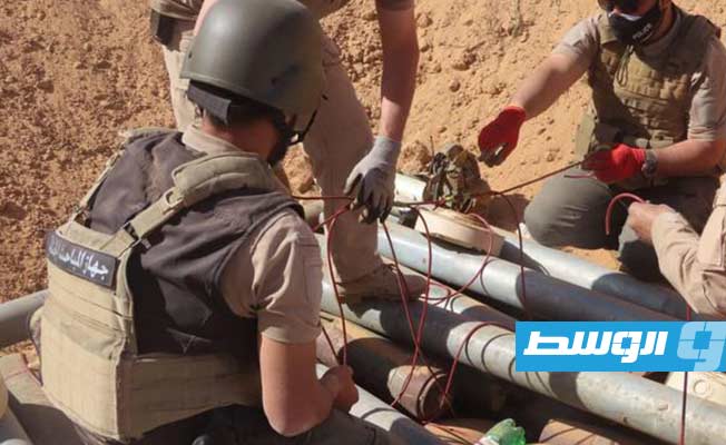 Six tons of war remnants destroyed in Gharyan