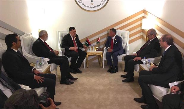 الأردن يدعو لحل سياسي شامل للأزمة الليبية