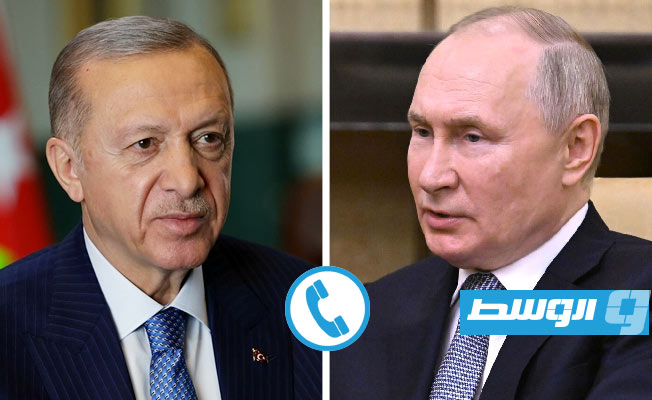 بوتين يبلغ إردوغان قلقه من «تدهور كارثي» للوضع الإنساني في غزة