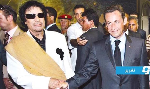 محللون: تمويل القذافي لساركوزي قد يكون آخر فصل في حياته السياسية