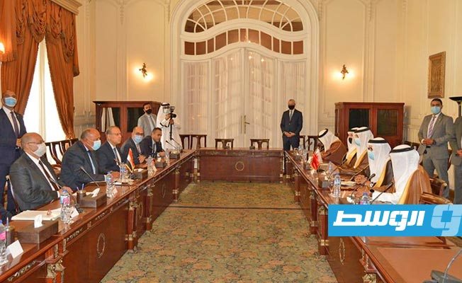 مصر والبحرين تشددان على دعم حل الدولتين لتسوية الصراع الفلسطيني - الإسرائيلي
