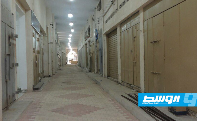 تجار بنغازي يستعدون لإعادة افتتاح سوقي الجريد والنور منتصف يناير