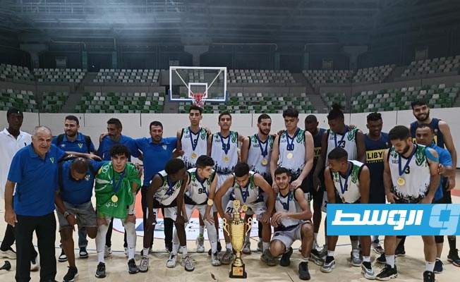 النصر يتوج بطلا لكأس ليبيا لكرة السلة تحت 20 عاما
