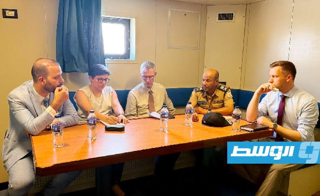 German Delegation Assesses Needs for Developing Coastal Security Management Capabilities in Tripoli