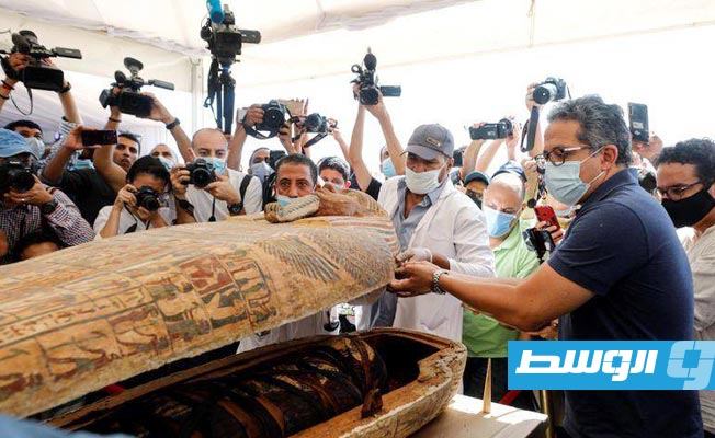 مصر: اكتشاف 59 تابوتا لكهنة وكبار موظفي الدولة