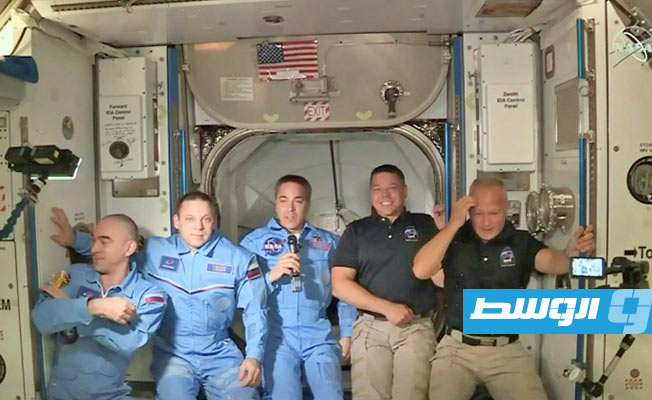 رائدا مركبة «كرو دراغون» التابعة لـ«سبايس إكس» يدخلان محطة الفضاء الدولية «ناسا» (فيديو)