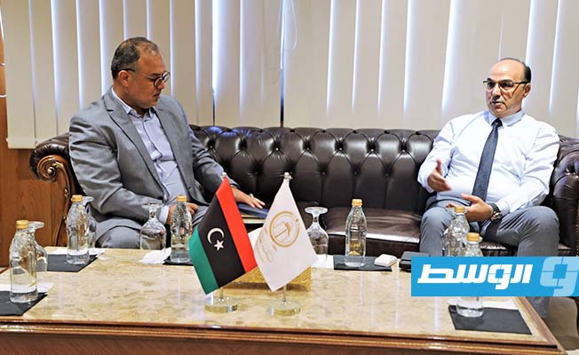 لقاء عقيلة في بنغازي مع السفير الإيطالي والوفد المرافق له، 24 يوليو 2023. (عبدالله بليحق)