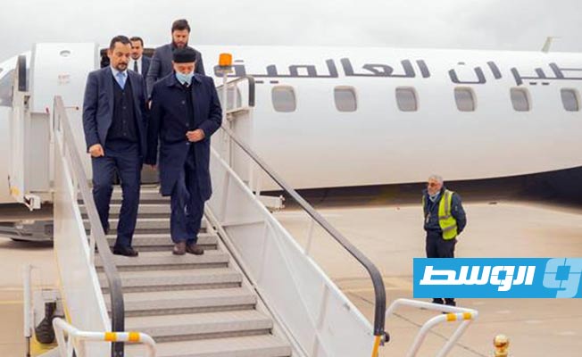 عقيلة صالح يصل القاهرة للمشاركة في المؤتمر الرابع للبرلمان العربي