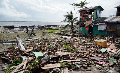 حصيلة ضحايا الإعصار في الفلبين ترتفع إلى 208 قتلى