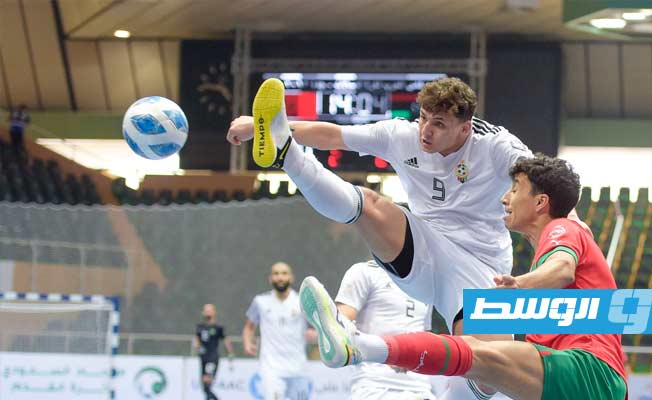 المنتخب الوطني لكرة القدم داخل الصالات يودع كأس العرب بالخسارة من المغرب في نصف النهائي