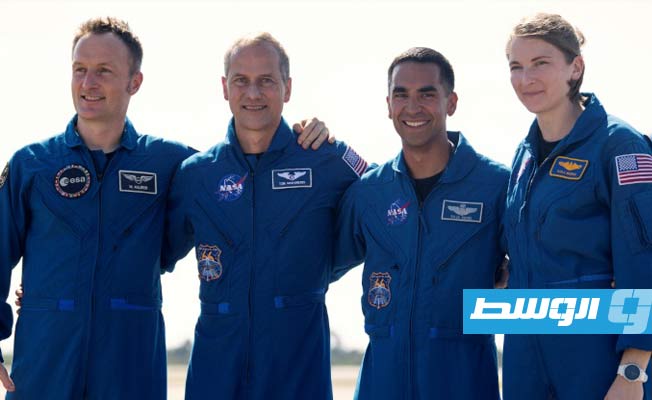 4 رواد فضاء يقلعون إلى محطة الفضاء الدولية