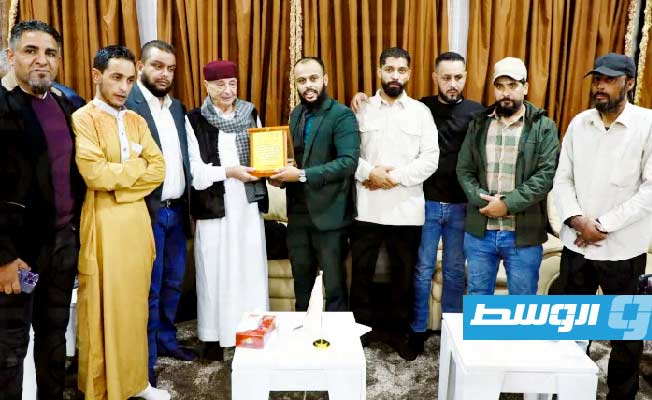 عقيلة صالح يدعو «تجمع شباب ليبيا» إلى توعية المواطنين بأهمية الانتخابات