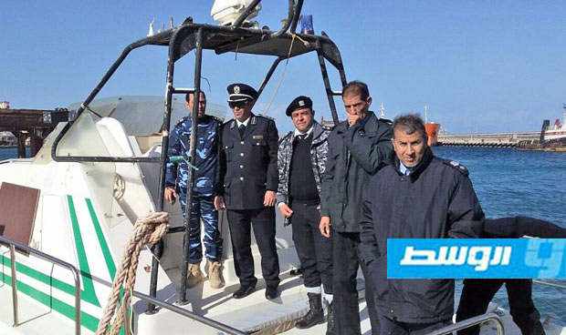 مدير أمن السواحل بـ«داخلية الوفاق» يتفقد النقاط البحرية حتى الحدود مع مصر
