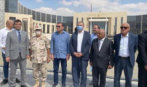 بالصور: الدبيبة يزور العاصمة الإدارية الجديدة في مصر