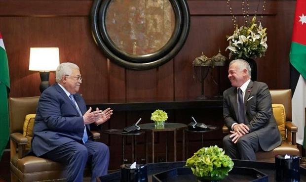 ملك الأردن يلتقي الرئيس الفلسطيني لبحث فرص استئناف مفاوضات السلام