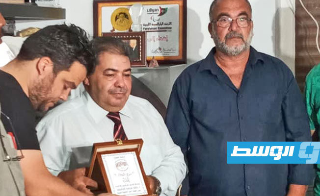 رابطة أندية طرابلس الكبرى تكرم خالد الرقيبي
