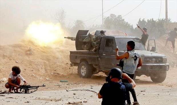 مقتل 9 من قوات حكومة الوفاق في معارك جنوب طرابلس