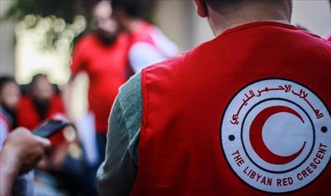 «الهلال الأحمر» تدين استهداف المدنيين والمسعفين جراء القصف المتكرر للطيران الحربي