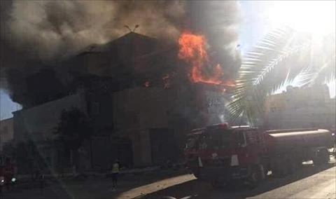 بالصور: السيطرة على حريقي عرادة وحي دمشق في طرابلس