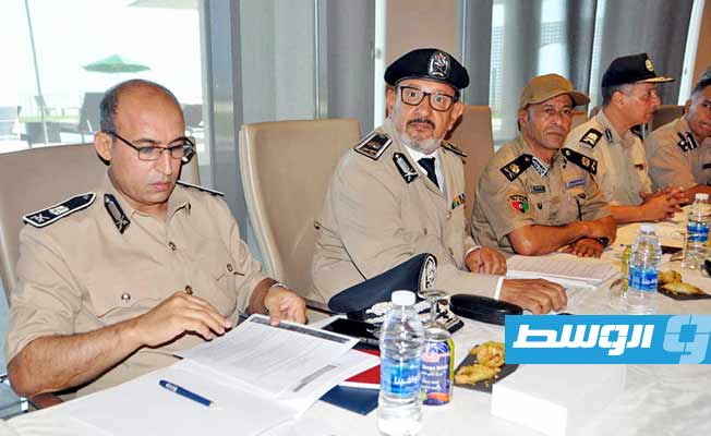 فريق العمل الليبي الإيطالي المشترك المعني بشؤون الأمن يعقد اجتماعه الثاني في العاصمة طرابلس، الخميس 27 يوليو 2023 (وزارة الداخلية)