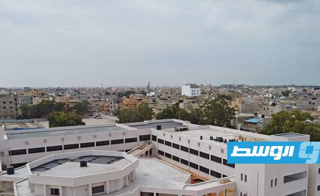 اقتراب الانتهاء من إنشاء مدرسة نموذجية جديدة بمنطقة الليثي في بنغازي