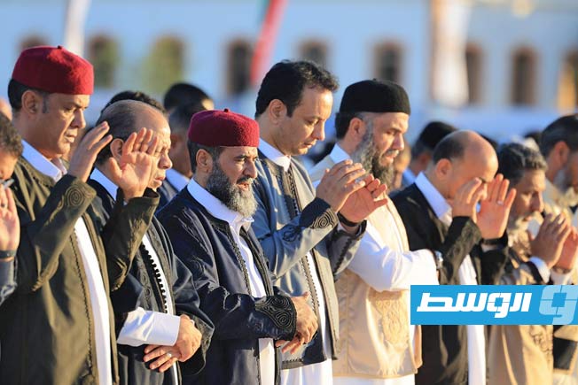 Eid Prayers held at Al-Kish Square in Benghazi
