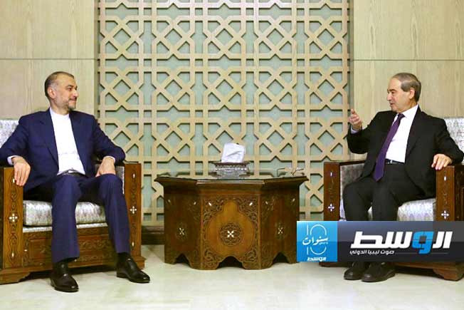 وزير الخارجية الإيراني يفتتح مقراً قنصلياً جديداً بدمشق بعد استهداف القديم