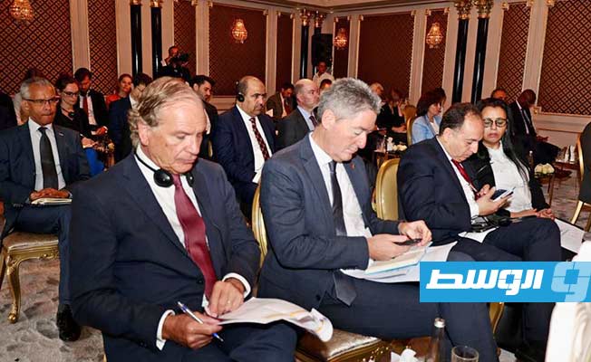 اجتماع مجموعة العمل المعنية بحقوق الإنسان والقانون الدولي الإنساني، في طرابلس، الإثنين 22 مايو 2023. (المجلس الرئاسي)