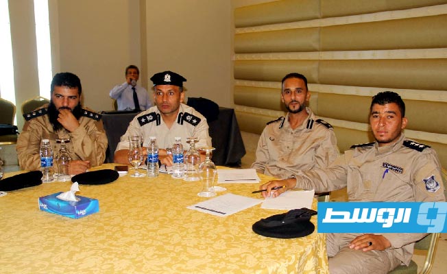 ورشة تدريبة لـ30 ضابط شرطة، 6 أغسطس، (صفحة وزارة الداخلية)