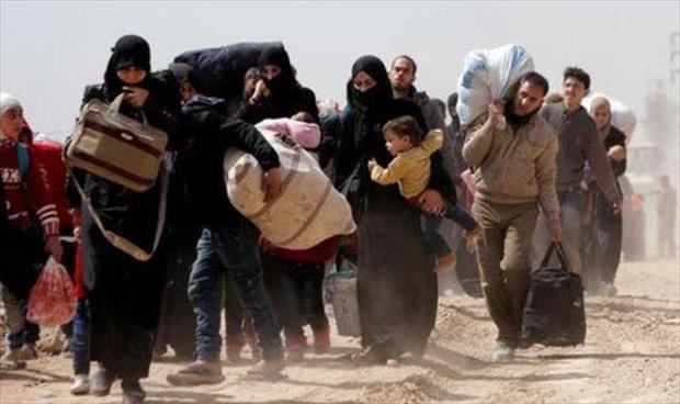 روسيا: أكثر من 105 آلاف مدني غادروا الغوطة الشرقية