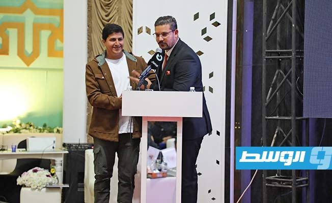 مشاركون في افتتاح المؤتمر الدولي للسياحة، بنغازي، 10 فبراير 2024 (حكومة أسامة حماد)