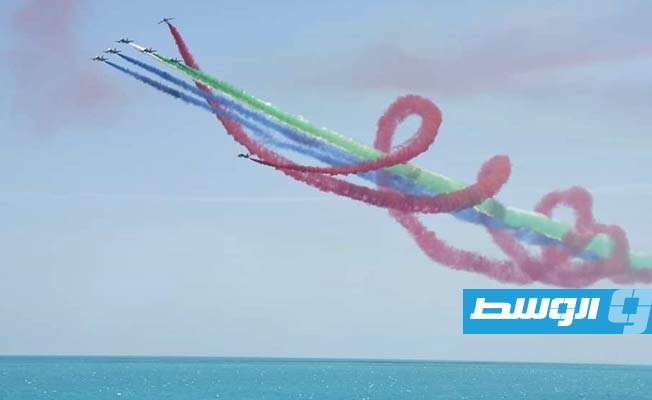 انطلاق فعاليات العرض الجوي المصري - الإماراتي في العلمين الجديدة (بالصور)