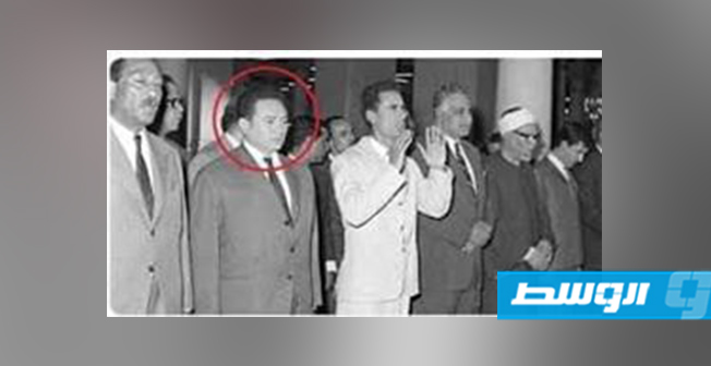 مع العقيد معمر القذافي