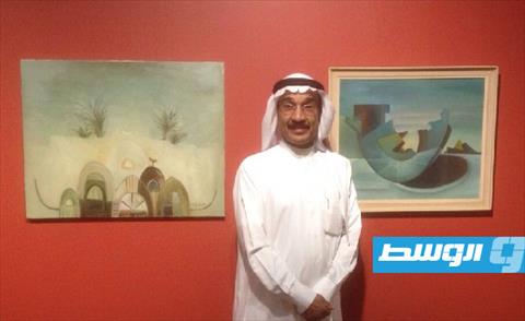 الفنان التشكيلي السعودي عبدالرحمن السليمان