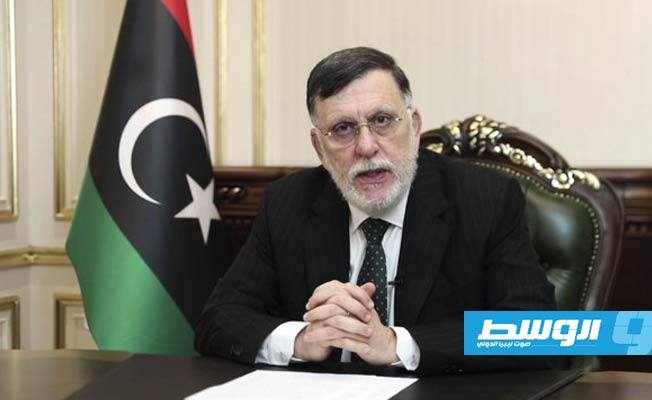 السراج: حان الوقت لعودة الرشد للعقول بعد التأكد من ألا حل عسكريا في ليبيا
