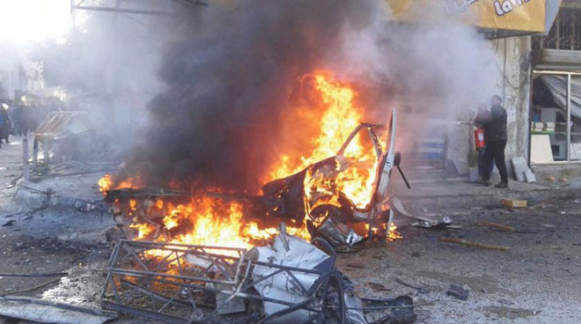 مقتل مدني وإصابة خمسة آخرين بانفجار سيارة في دمشق