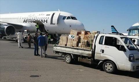 قافلة مساعدات من حكومة الوفاق في طريقها إلى «غات», 6 يونيو 2019, (داخلية الوفاق)
