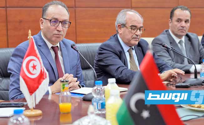 اجتماع الغاوي مع وفد رجال الأعمال التونسيين، الخميس 29 ديسمبر 2022. (وزارة الإكان والتعمير)