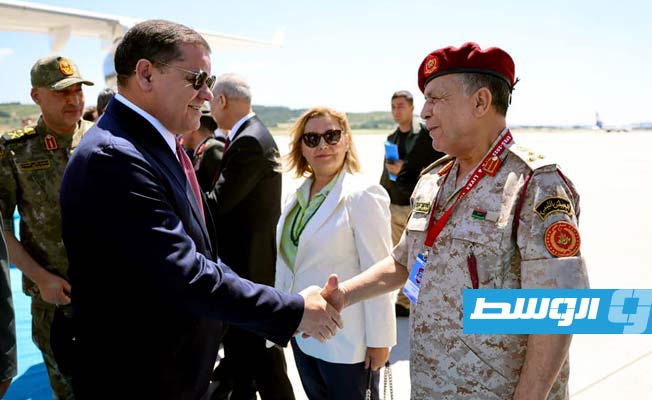 Dabaiba holds meeting with Turkish Defense Minister Hulusi Akar