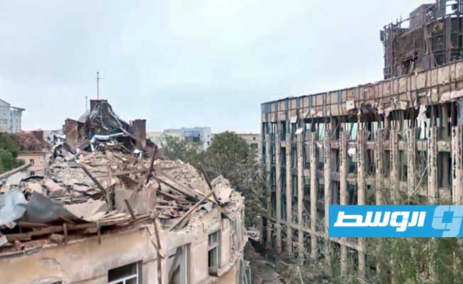 هجوم بطائرات مسيّرة على مدينة لفيف الأوكرانية