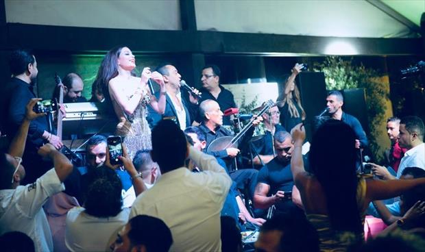 من كواليس حفل دومينيك وعلي الديك في بيروت (خاص لـ بوابة الوسط)